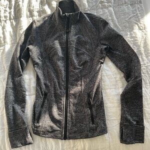 Lululemon Define running jacket, size 6, dark gray